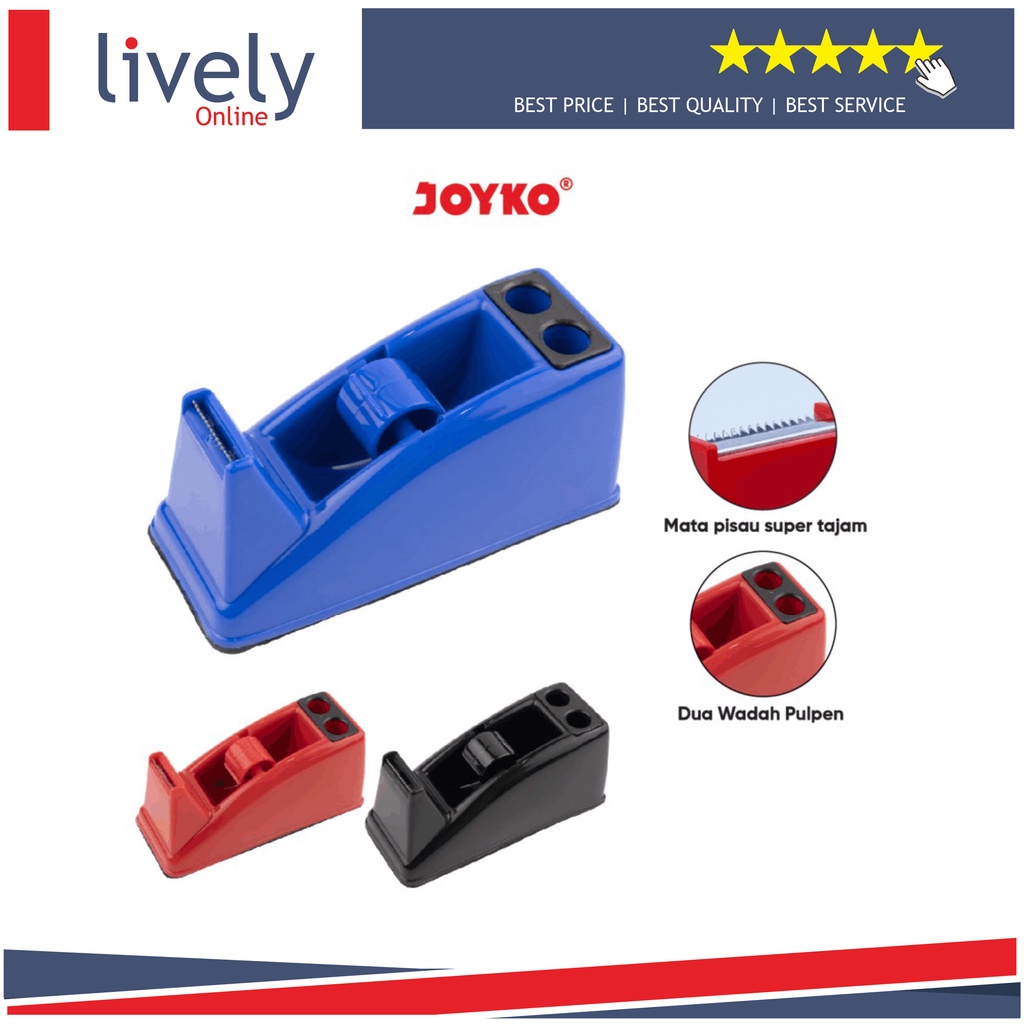 Tape Cutter Tape Dispenser Joyko Kecil TD-102