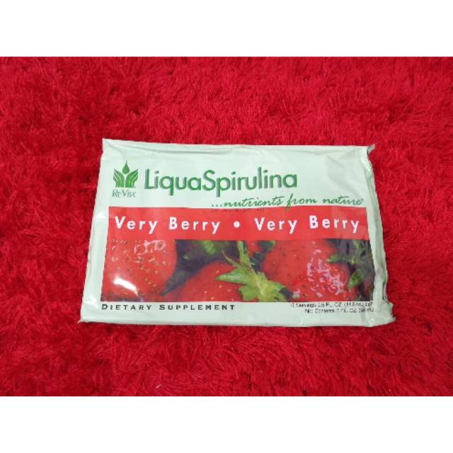 [EXP 10/2026] Liqua Spirulina Very Berry ORIGINAL/Liqua Spirulina/Liqua/Revita