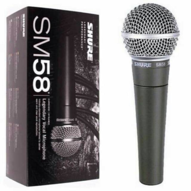 Microphone mic shure sm 58 kabel