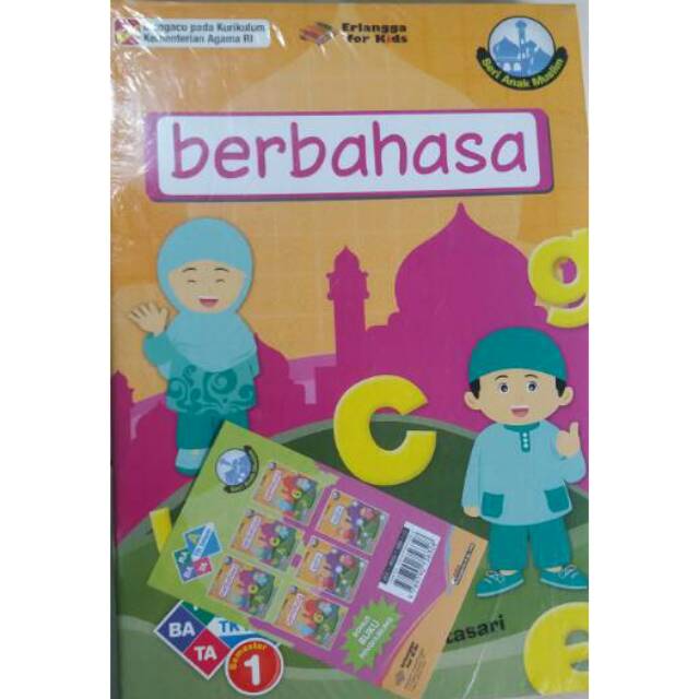 Paket TK A islam Erlangga for Kids