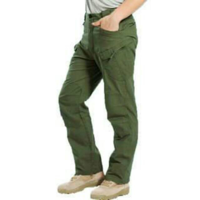 Celana tactical panjang hijau