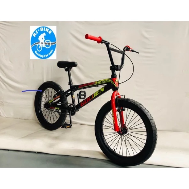 Sepeda Anak Laki Laki BMX 20 Golden Sky Ban Besar 3.0