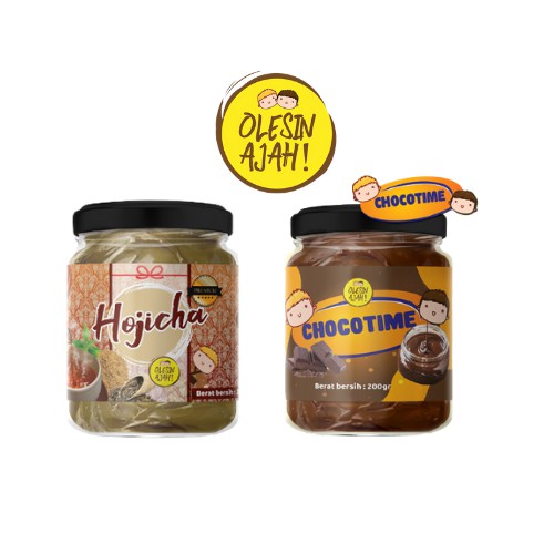 

Promo OlesinAjah Selai Hojicha 200Gr + Chocotime 200Gr