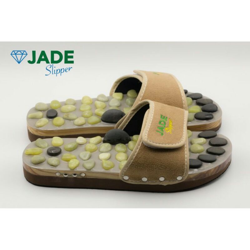 Sandal Kesehatan Jade Slipper Elektrik Banyak Bonus Original