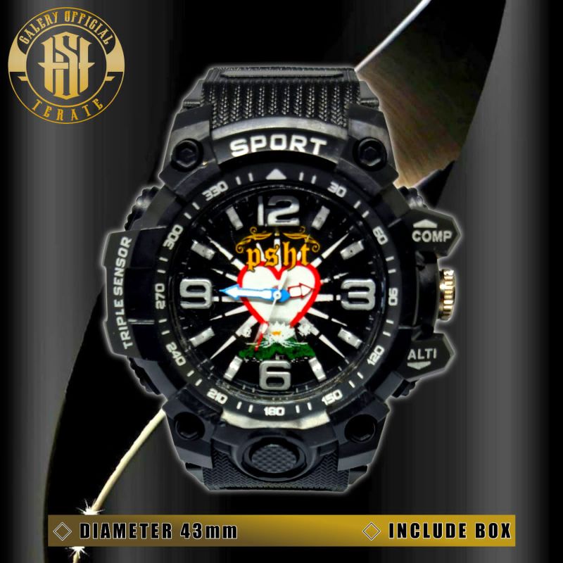 JAM TANGAN SPORT PSHT JAM TANGAN PRIA JAM TANGAN TERATE JAM TANGAN PSHT