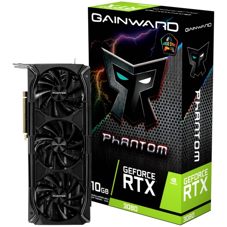 GAINWARD GeForce RTX 3080 PHANTOM+ 10GB GDDR6X