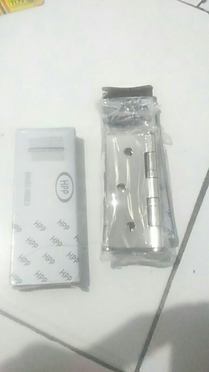 Engsel Pintu Hpp 3” Silver Per Pasang