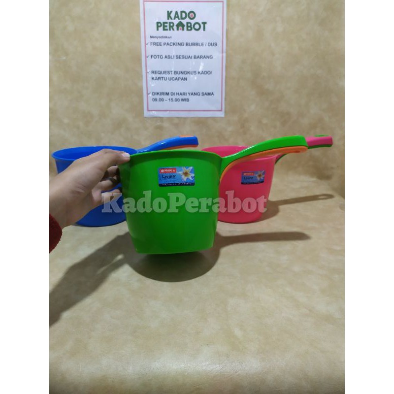 Gayung Kamar Mandi RW 3 ROSSA WATER  scooper 1.6L - Gayung Lionstar Anti Pecah