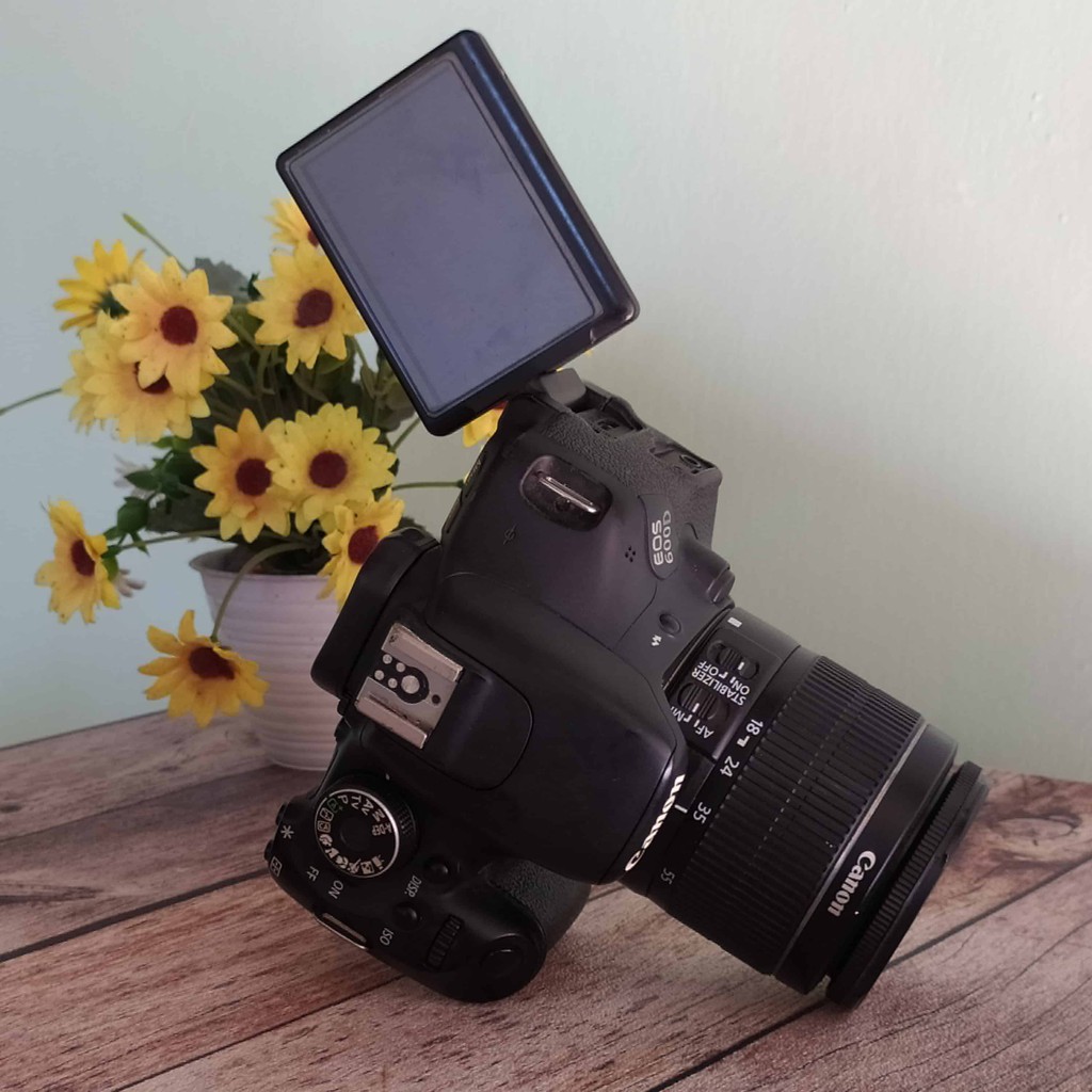 KAMERA DSLR CANON EOS 600D KIT 18-55 SECOND MULUS PALING MURAH LAYAR FLIP - LENGKAP - FULL EFEK-5