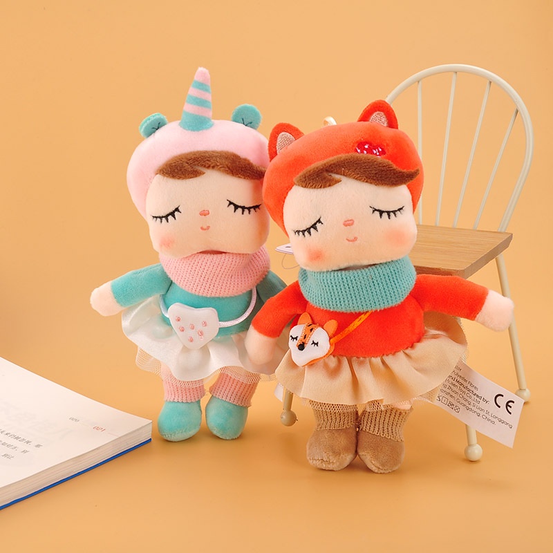 Metoo Boneka Kelinci Bahan Plush Lembut Ukuran 34CM 15CM Untuk Hadiah Ulang Tahun