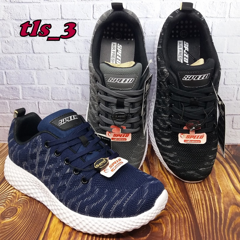 SPEED- Sepatu sneaker pria speed alvaro 83 sepatu casual dewasa 39-43 original