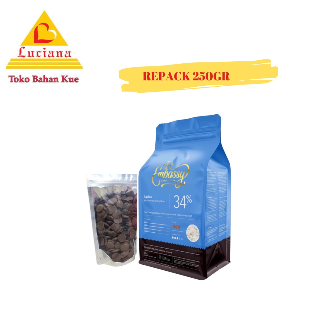 

Piscoklegit_ Embassy Coklat Tulip Couverture 250Gram