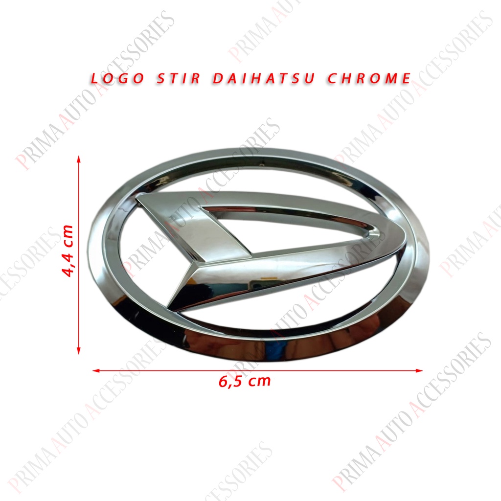 Logo Setir Mobil Stir Daihatsu Chrome