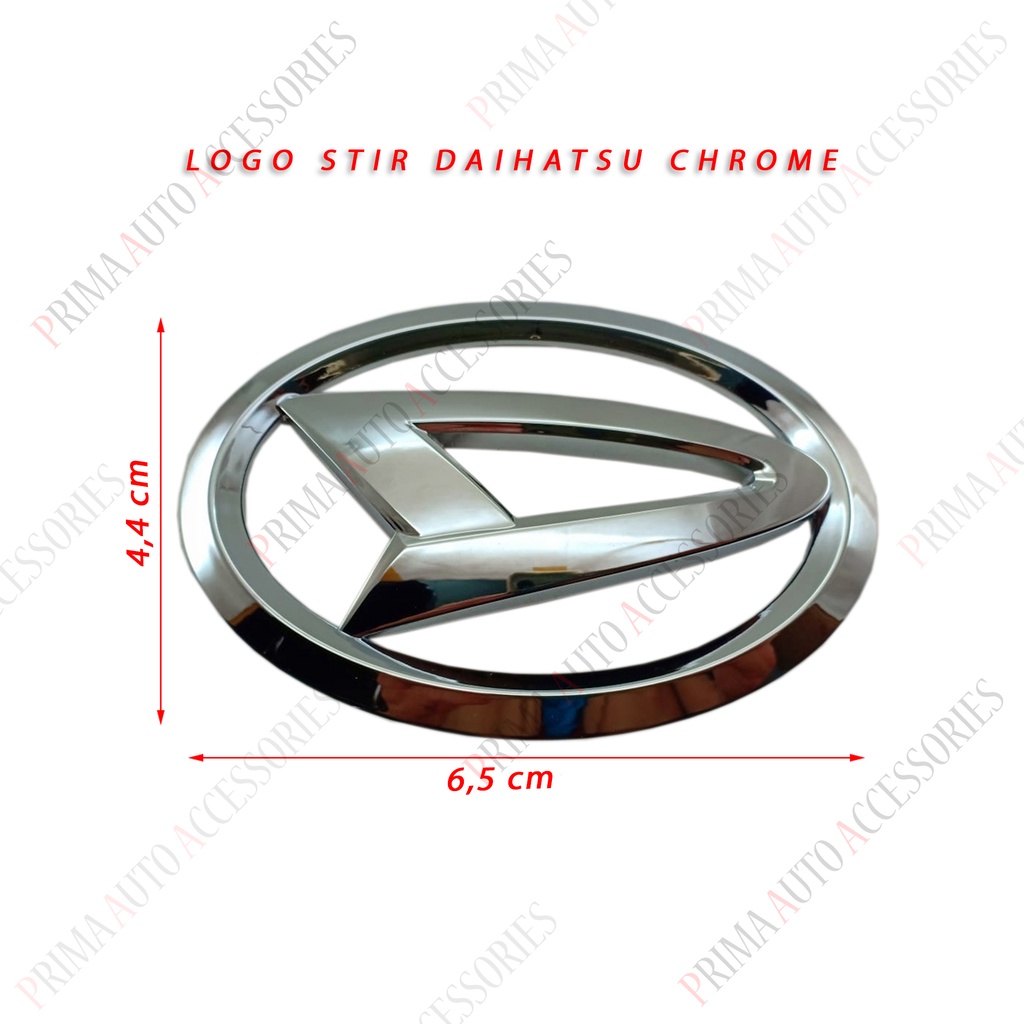 Logo Setir Mobil Stir Daihatsu Chrome