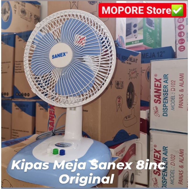 Kipas Angin SANEX 8inc Kipas MEJA/Desk Fan