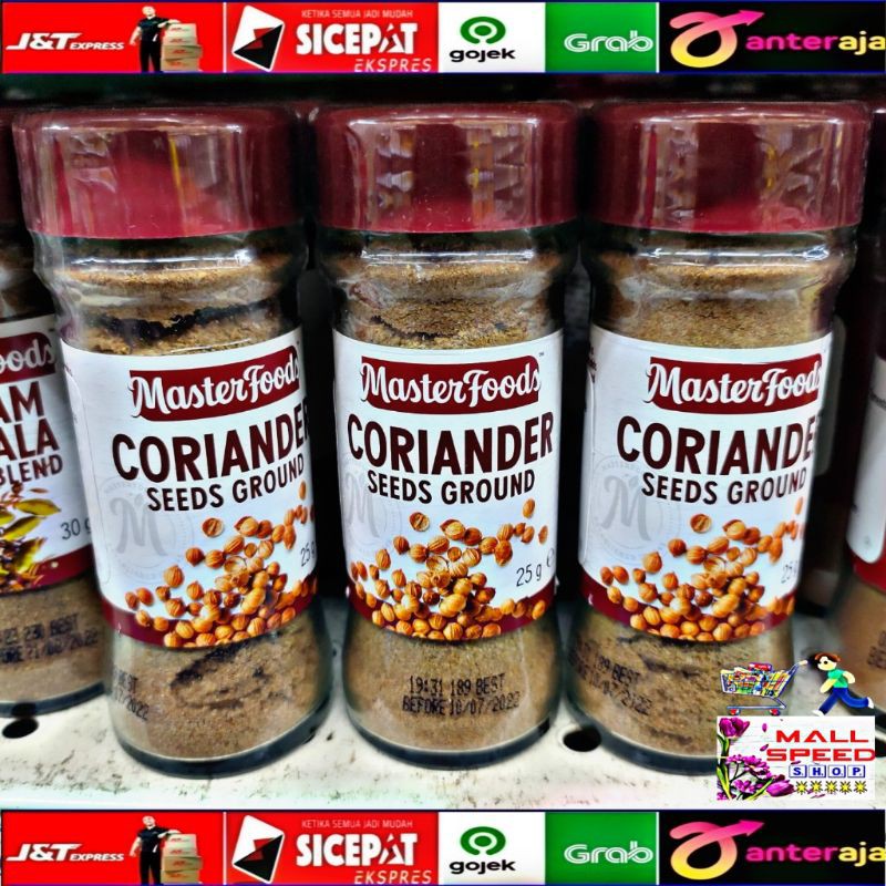 

masterfood coriander seeds ground