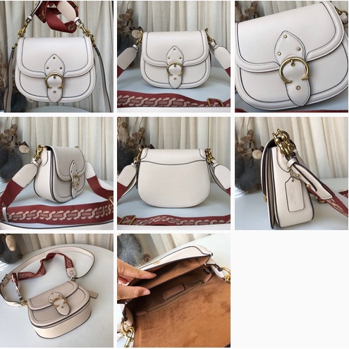 [Instant/Same Day]3738 coach Saddle bag ladies shoulder bag crossbody bag  mab