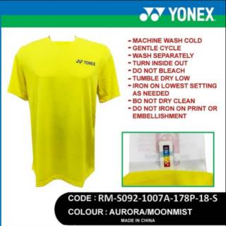  Kaos  Badminton  Original Yonex 1018A Shopee Indonesia