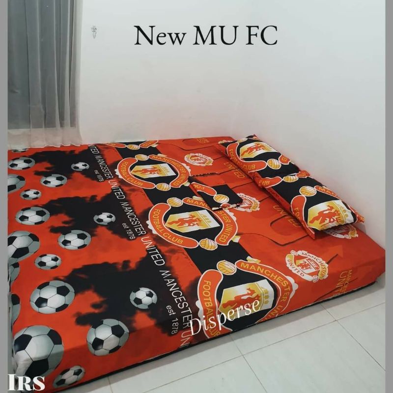 felicia sprei motif MU FC / sprei motif cowo / sprei bola / sprei homemade berkualitas / sprei keren