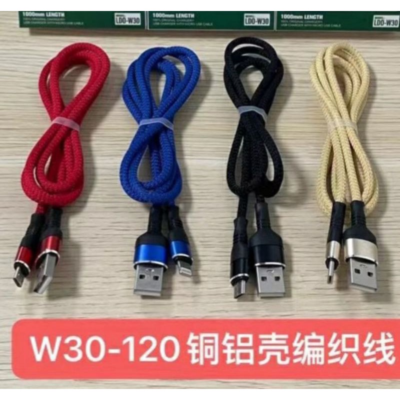 5G kabel micro usb 3A metal head kabel data tipe C fast charging kabel casan android fast charging