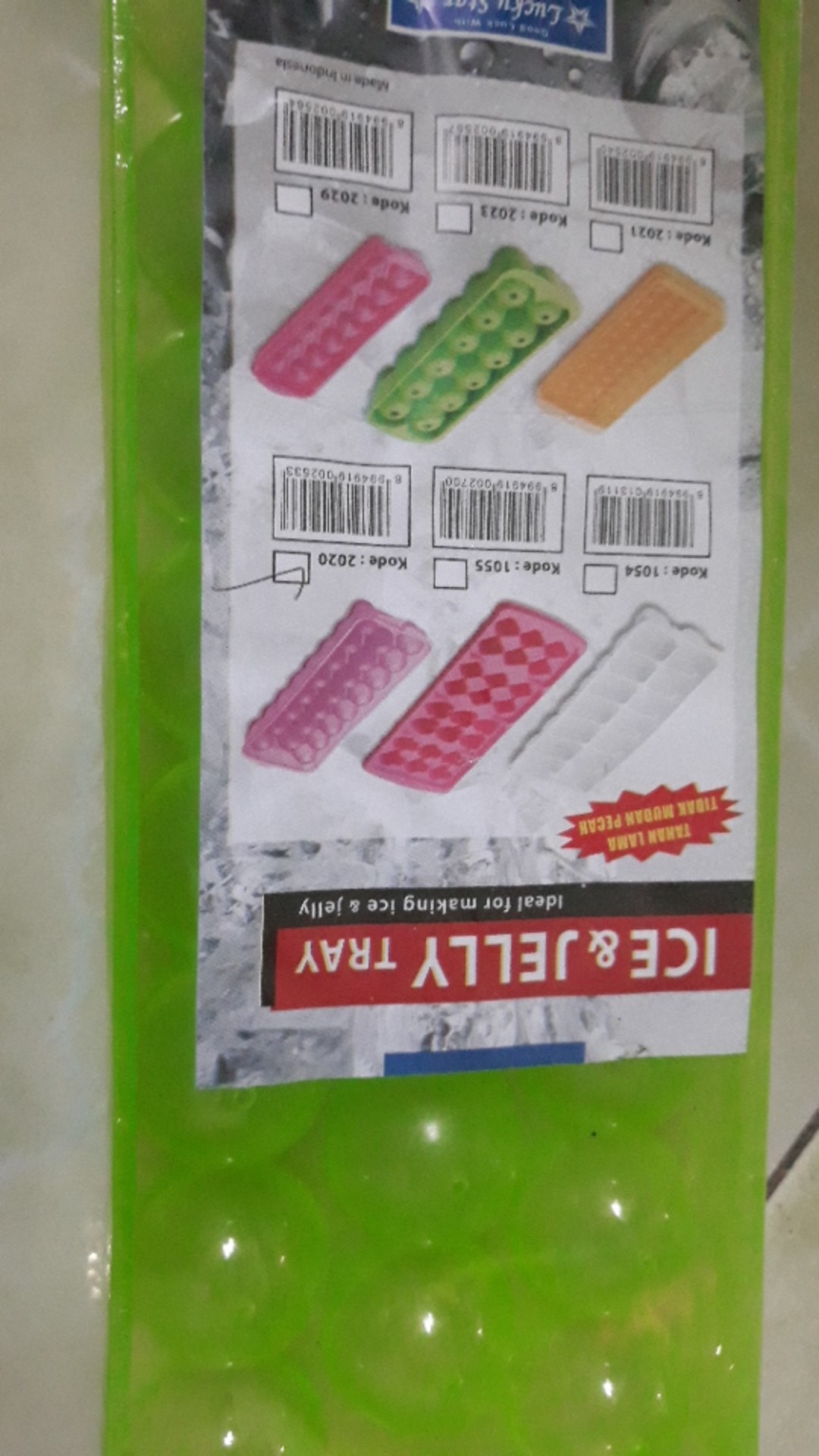 Cetakan Es Batu Jelly Agar-agar