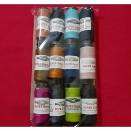 12 PCS BENANG JAHIT BESAR WARNA WARNI