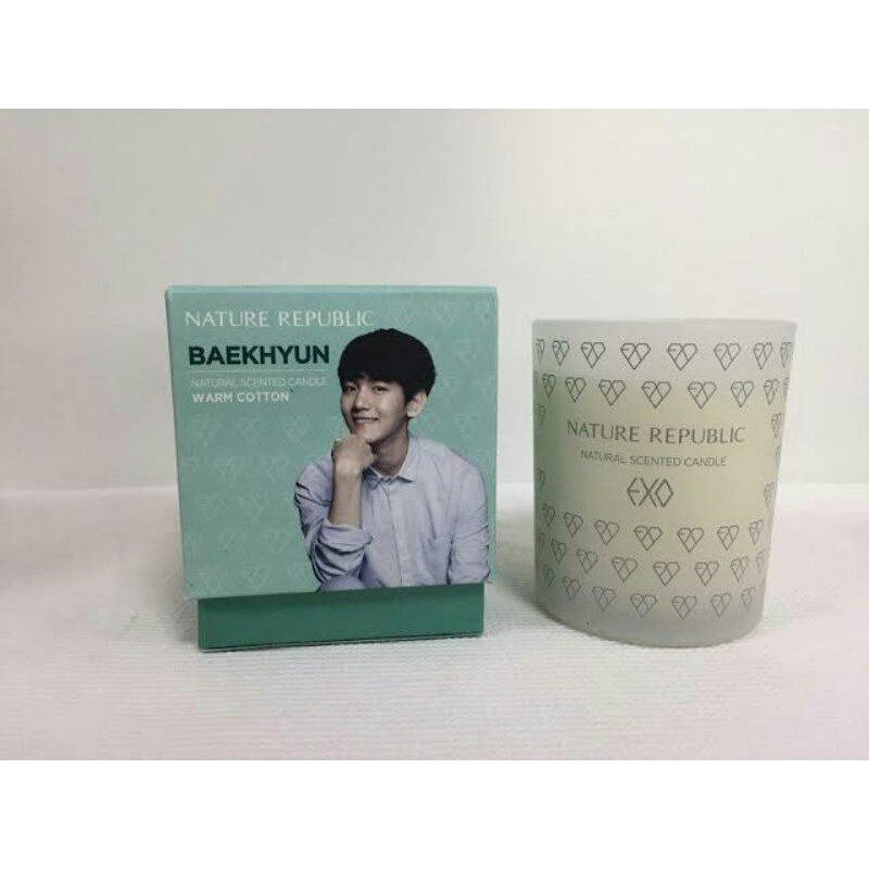 [PELUNASAN] NATURE REPUBLIC SCENTED CANDLE BAEKHYUN EXO
