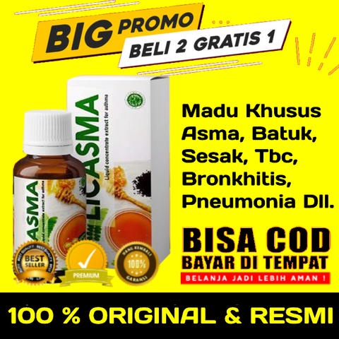 licasma likasma madu obat herbal buat untuk penyakit asma untuk anak dewasa original asli bpom