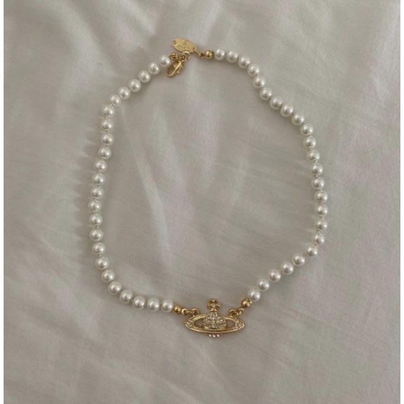 Vivienne Westwood Pearl Necklace Dupe / as.if.yourcloset