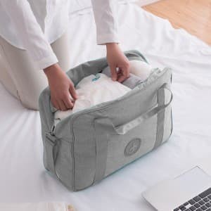 Tas Travel Besar Anti Air Tas Travelling Jumbo Travel Bag Tas Bepergian Gym Kait Koper