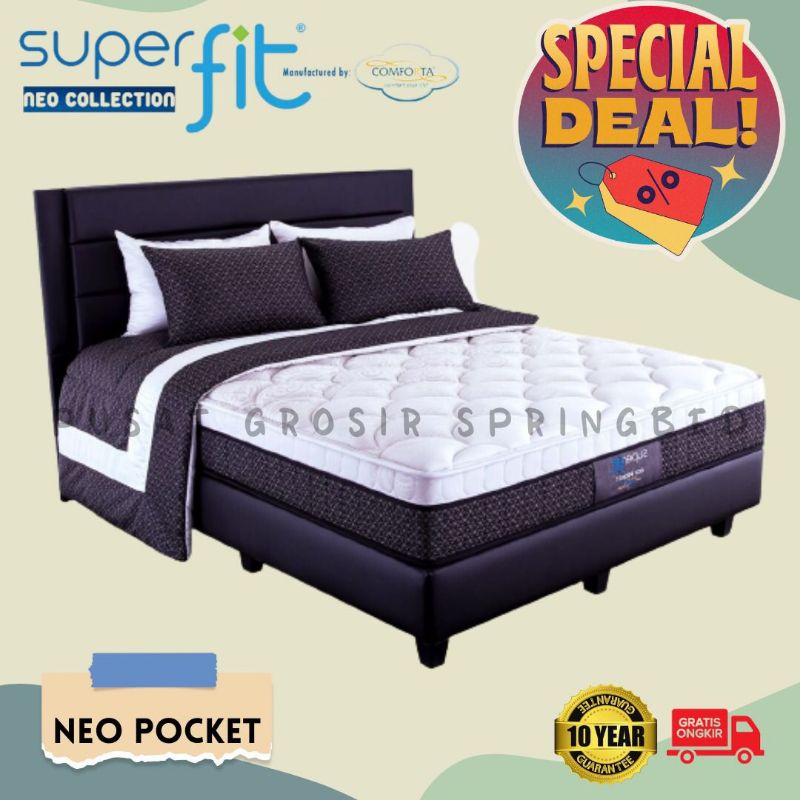 Jual Comforta Superfit Springbed Kasur Neo Pocket | Shopee Indonesia