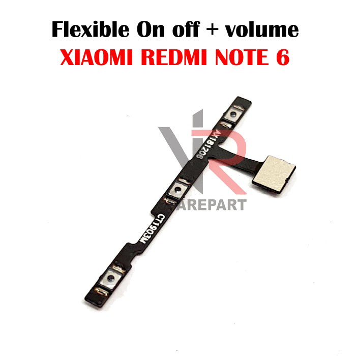 FLEXIBLE ON OFF XIAOMI REDMI NOTE 6 ON OFF + VOLUME