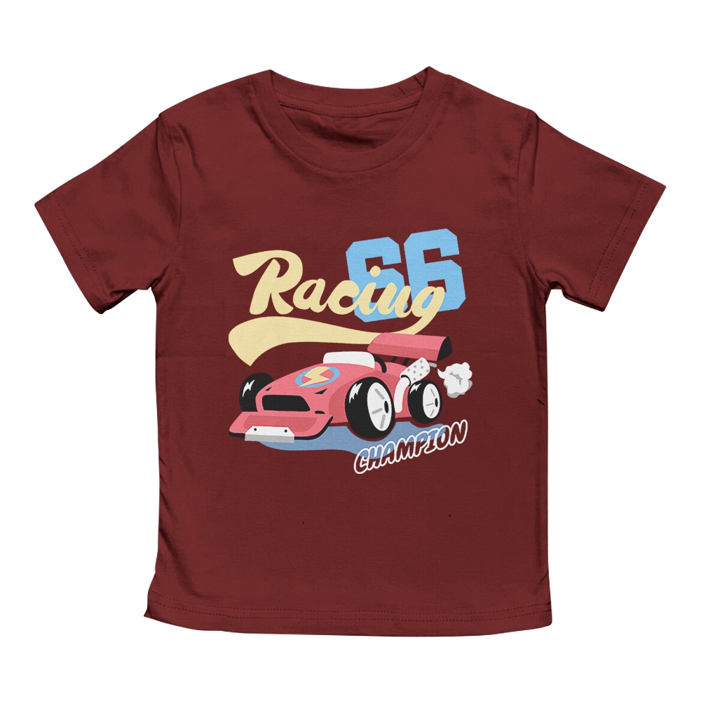 Kaos Anak Laki Laki Perempuan 1-10 Tahun Unisex F1 Racing