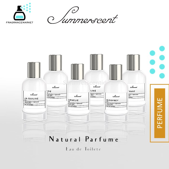 Parfum Summerscent 35ml Parfum Pria dan Wanita Natural Original Official pengharum aromatrapi / peng