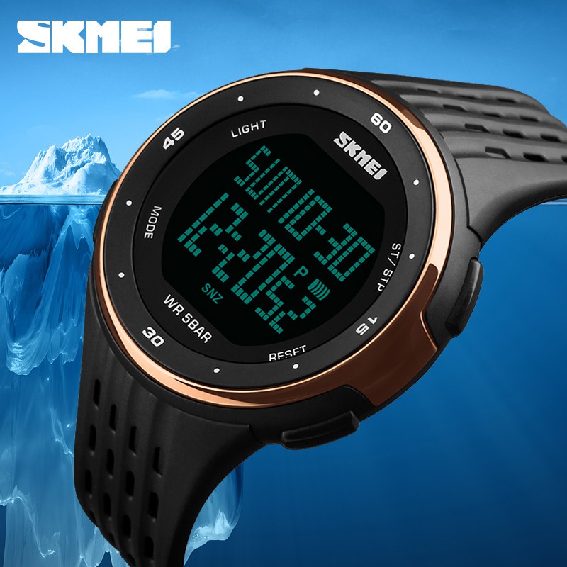 SKMEI 1219 Jam Tangan Pria Wanita Digital Anti Air WATCHKITE WKOS