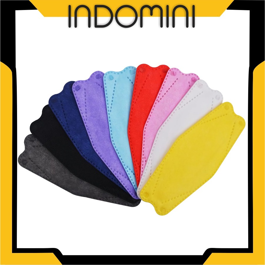 INDOMINI R481 Masker KF94 Korea 4 ply impor isi 50 pcs High Quality