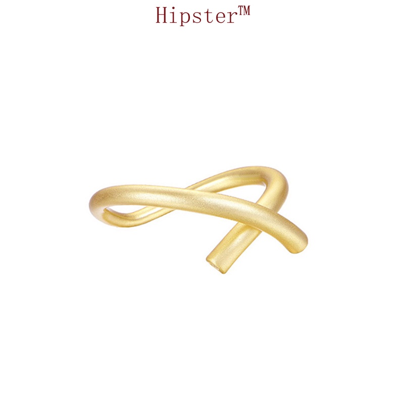 INS Cool Style Creative Design Personalized Golden Ring