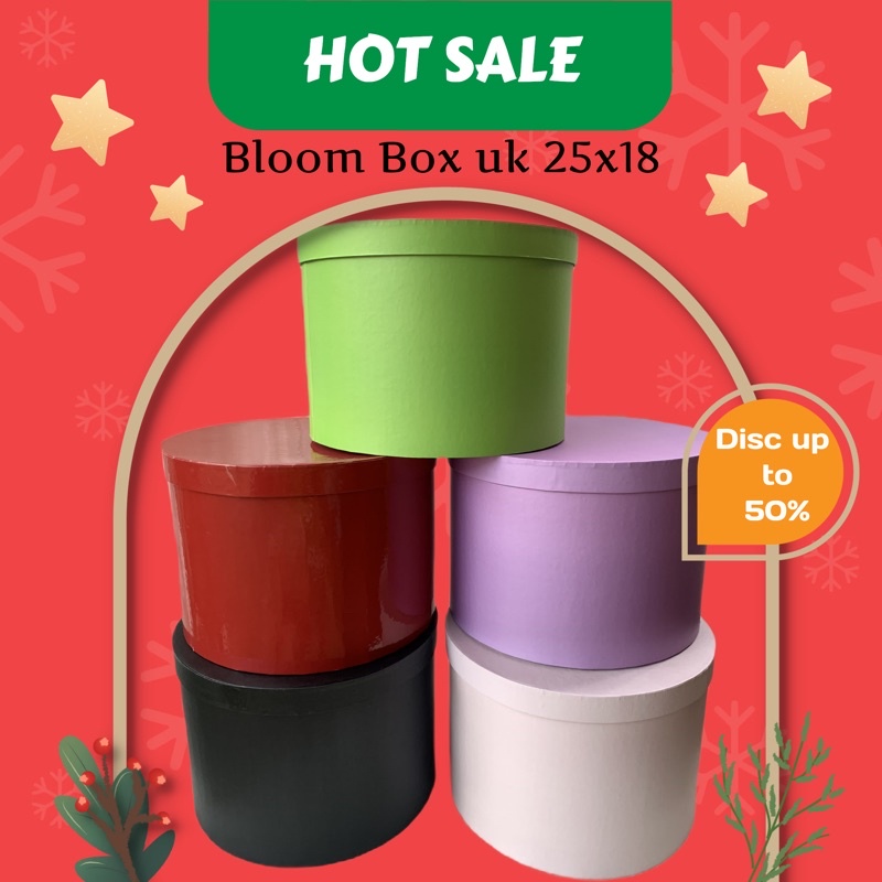 

BOX BULAT EXCLUSIVE KADO BUNGA DAN HANTARAN
