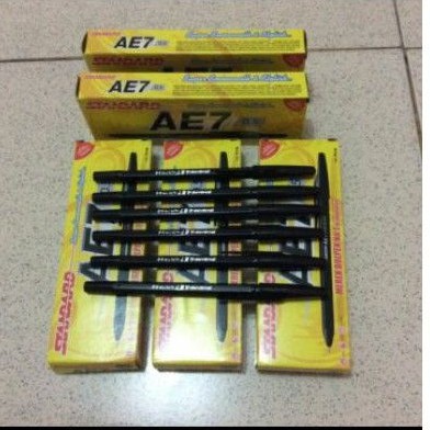 

pulpen standard AE7 hitam/biru/merah .hitam