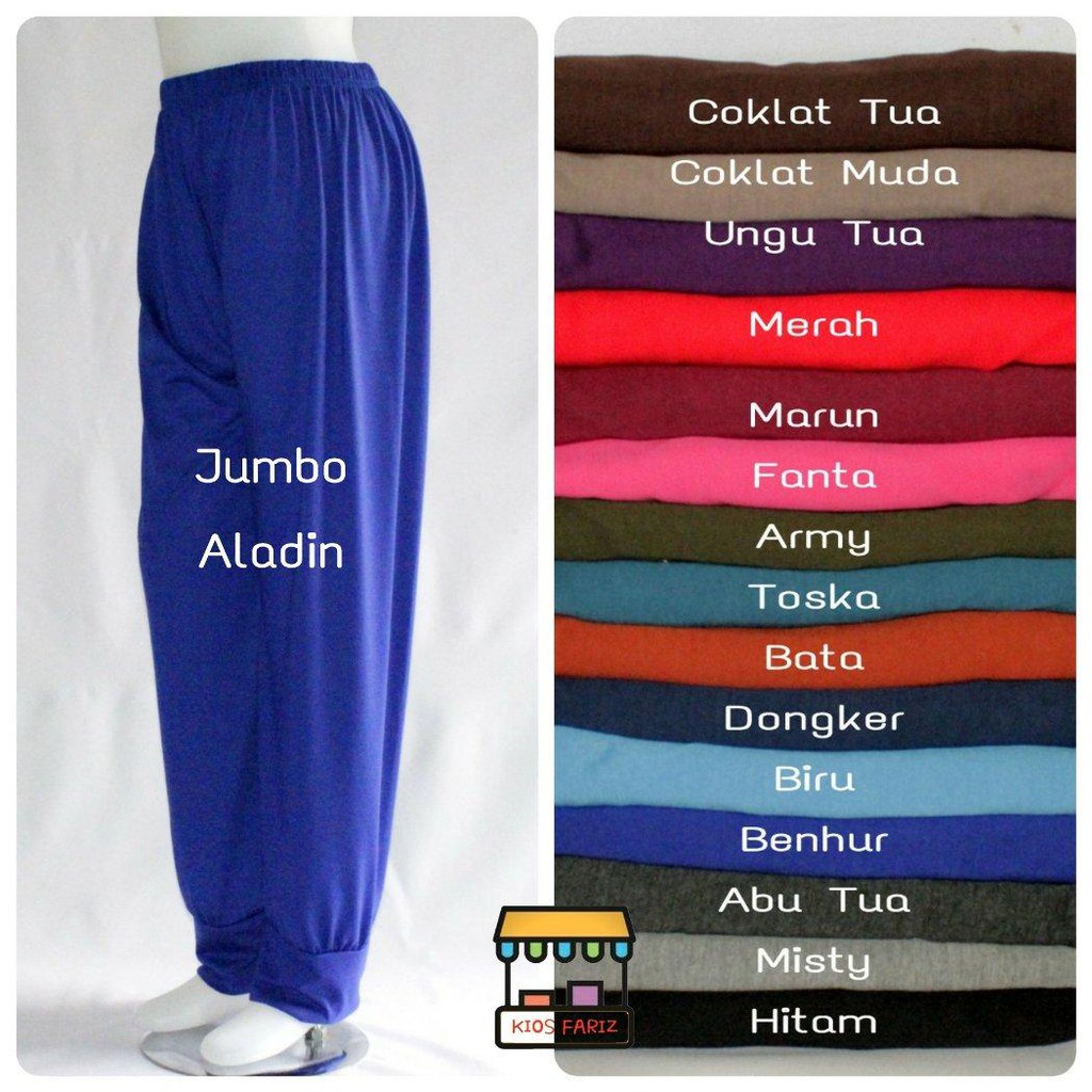 CELANA ALADIN PANJANG JUMBO - ALADIN PANJANG JUMBO