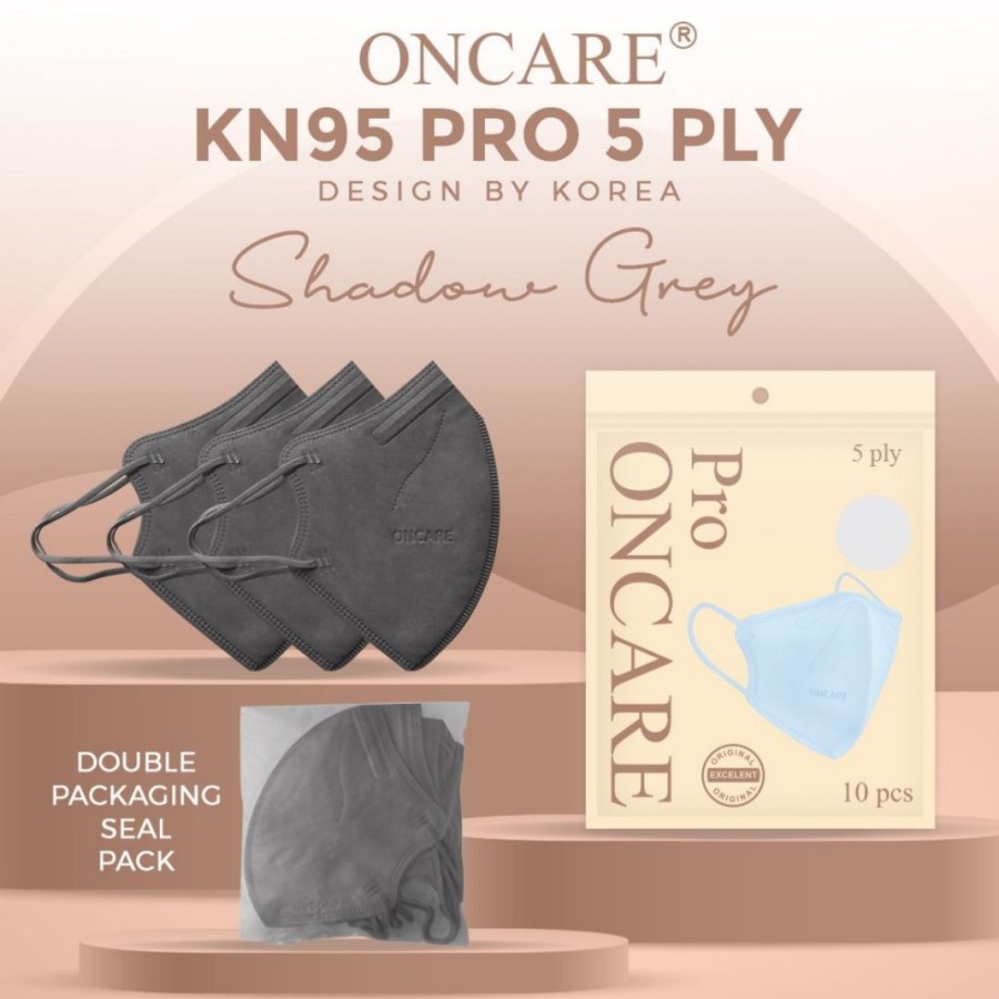 BEST KN95 PRO ONCARE ISI 10 - MASKER KN95 PRO 5PLY ONCARE EMBOS ORIGINAL PREMIUM KOREA DESIGN - BY ONCARE