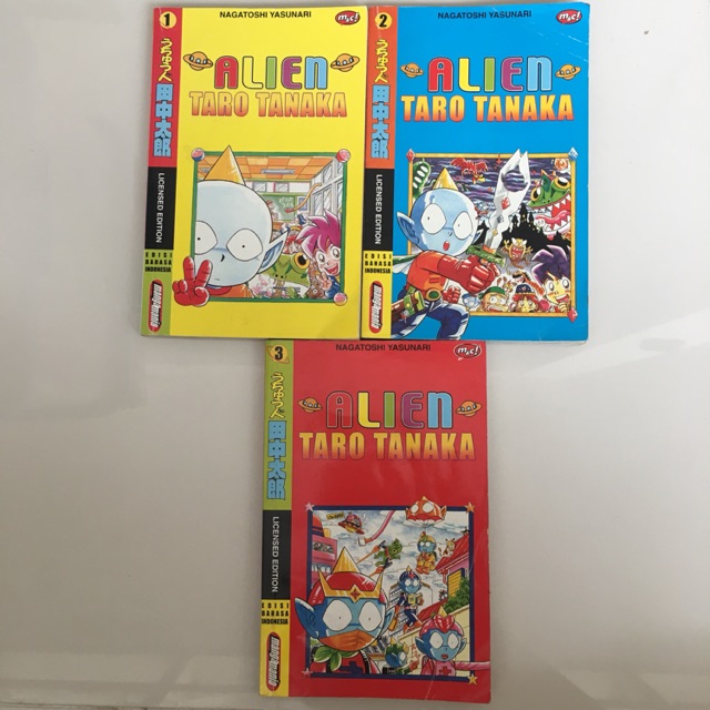 Komik alien taro tanaka 1-3T