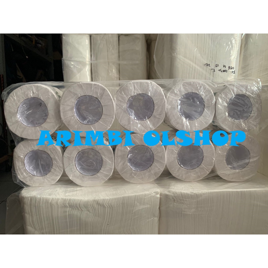 TISSUE TRENDY ROLL HIJAU