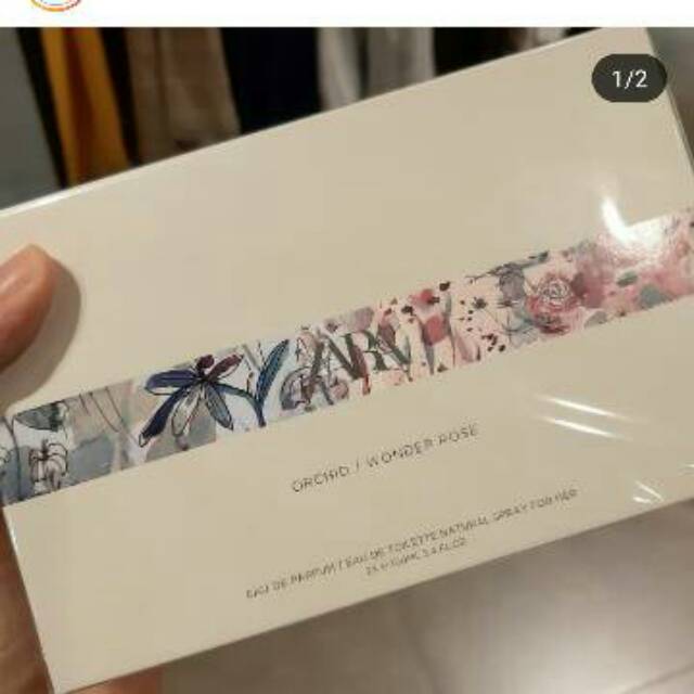 PARFUM ZARA ORCHID & WONDER ROSE 100ML