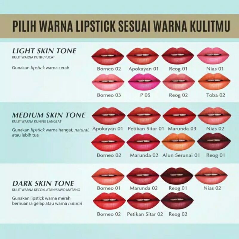 Sariayu Lipstik Gold series