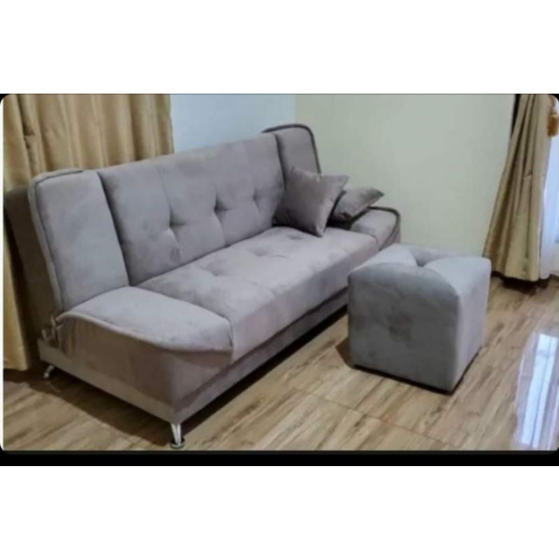 Sofa bed premium sofa bed Velvet kain import sofa bed mewah