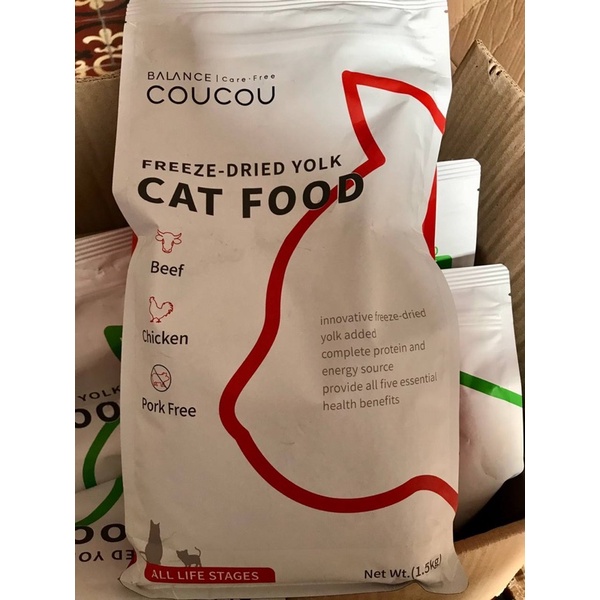COUCOU Premium Cat Food 1.5 Kg