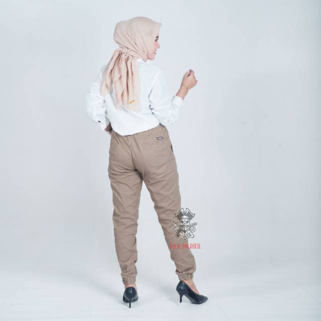 CELANA WANITA/JOGGER TWILL/CELANA  KEKINIAN