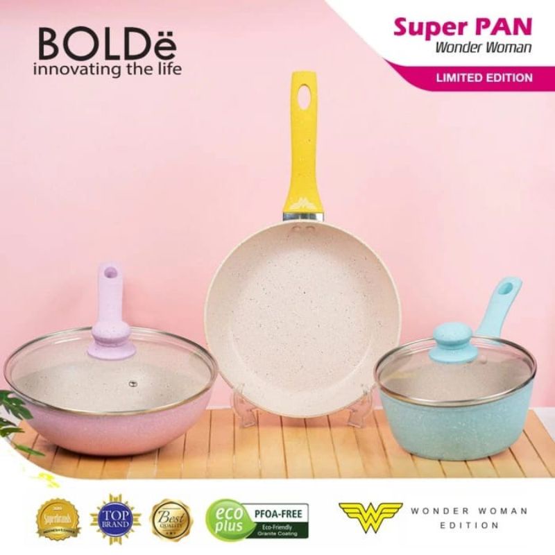 BOLDe Super PAN Wonder Woman Set 5 Pcs Original Bolde