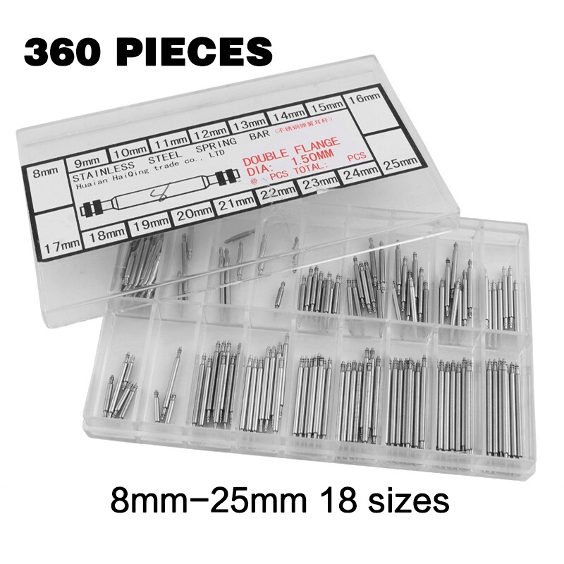 ★360Pcs/Set★ Spring Bar Pen/Release Bar Pen Jam Tangan/Spring Bar Pen Untuk Jam Tangan